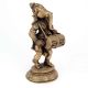 Brass Sculpture of Dancing Ganesh with Dholak