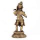 Brass Standing Ganesha Playing Flute Statue