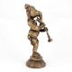 Standing Statue of Lord Ganesha Brass Figurines Playing Shehnai