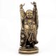 Brass Laughing Buddha Statue