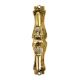 Pure Brass Door Handle In Decorative Style