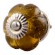Olive Melon Glass Dresser Knob Online