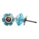 Turquoise Melon Glass Drawer Knob Online