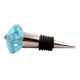 Turquoise Melon Glass Wine Stopper (Set of one piece)