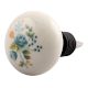 Green Marjoram Flower Ceramic Wine Stopper (Set of one piece)