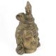 Brass Shiv Head with Ganga Statue