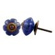 Cobalt Blue Melon Glass Dresser  Knob Online