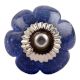 Cobalt Blue Melon Glass Dresser  Knob Online