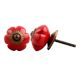 Red Melon Glass Cabinet Knob Online