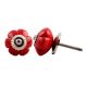 Red Melon Glass Cabinet Knob Online