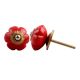 Red Melon Glass Cabinet Knob Online