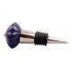 Navy Blue Melon Glass Wine Stopper (Set of one piece)