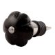 Black Melon Glass Wine Stopper (Set of one piece)