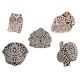 Set of 5 Piece New Mix Wooden Printing Block