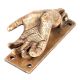 Brass Hand-Shaped Door Knocker