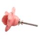 Pink Rose Ceramic Cabinet Knob Online