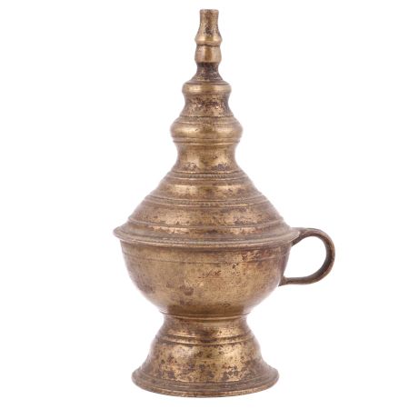 Vintage Oil Lamps From India