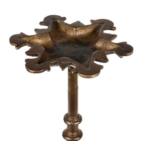 Tradition Brass Oil Lamp with Stand