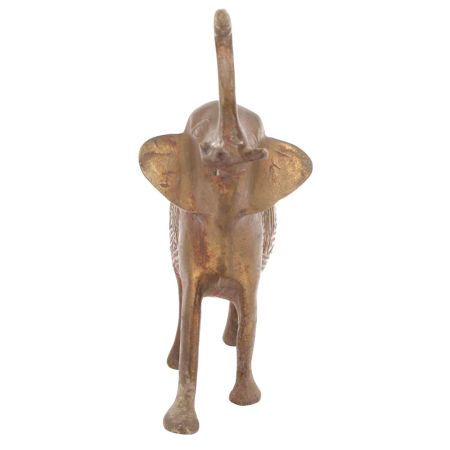 Solid Brass Indian Elephant Figurine