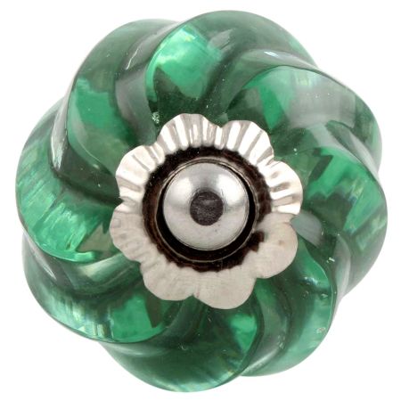 Mint Interior Cut Glass Dresser Knob Online