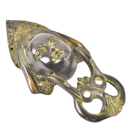 Brass Vicorian Lady Door Knocker