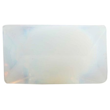 Milky White Prism Shape Glass Wine Stopper