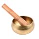 Brass Singing Bowl With Wooden Mallet