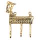 Brass Camel 3 Wall Hooks