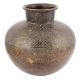 Vintage Hand Carved Design Brass Water Pot Lota