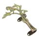 Bronze Parrot On Tree Single Door Handle with Patina