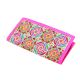 Pink Geometrical Patterened Embroidered Clutch purse