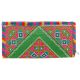 Green Handmade Multi Coloured Clutch Handbags