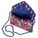Navy Banjara Cotton Boho Hobo Sling Bag