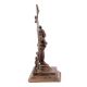 Brass Standing Vishnu Statue with Arch