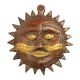Hand Crafted Metal Sun Wall Hanging