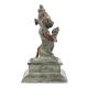 Hanuman Bajrangi Hindu Lord Sitting Brass Metal Statue