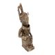 African Life Bronze Warrior Statue