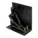 Bronze Tribal Sitting Man Bookend