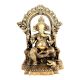 Brass Ganesh Statue with Rat