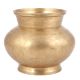 Old Brass Hand Crafted Hindu Pooja Holy Water Pot