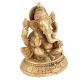 Brass Ganesha Murti Sitting Statue