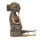 Dhokra Brass Handcrafted Lady Sitting