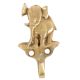 Brass Elephant Statue Wall Hooks