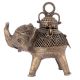 Tribal Elephant Brass Jewellery Box