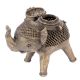 Tribal Elephant Brass Jewellery Box