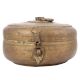 Old Brass Chapati Box