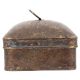 Brass Square Shape Trinket Box