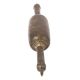Vintage Brass Bread Chapati Rolling Pin