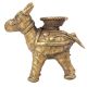 Brass Tribal Horse Candle Stand
