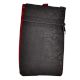 Black Red Embroidered Mobile Money Purse Cover Pouch Purse Sling bag